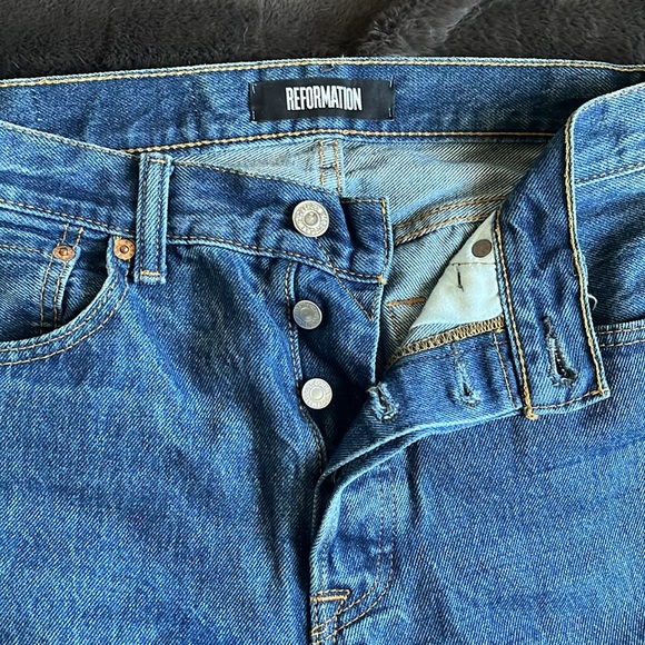 Reformation denim jeans size 26 - Picture 2 of 9